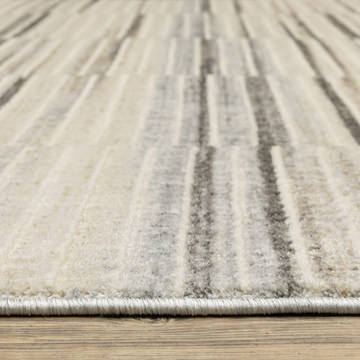 Oliver Blue/Grey Area Rug - 3′3″ X 5′0″