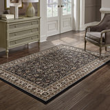 Ariana Black/Ivory/Blue/Red Area Rug - 10′0″ X 12′7″  thumbnail 2