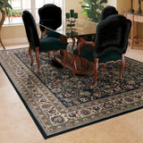 Ariana Black/Ivory/Blue/Red Area Rug - 10′0″ X 12′7″  thumbnail 6