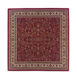 Ariana Red/Ivory/Blue/Green Area Rug - 8′0″ Square thumbnail 1