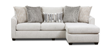 Sadie Sofa with Chaise - Cream