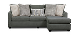 Sadie Sofa with Chaise - Charcoal thumbnail 1