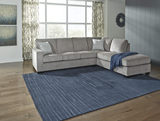 Eltman 2 Piece Modular Sectional With Sleeper - Alloy thumbnail 2