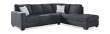 Eltman 2 Piece Modular Sectional With Sleeper thumbnail 1