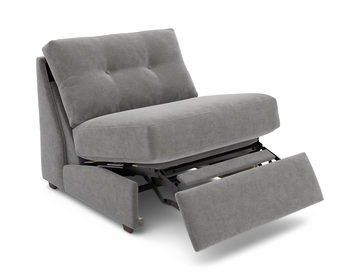 ModularOne Armless Power Recliner - Granite