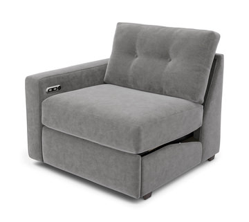 ModularOne Left Arm Power Recliner - Granite