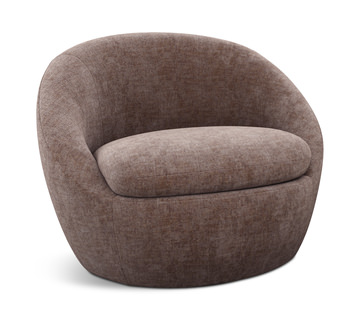 Hazel Swivel Chair - Rose