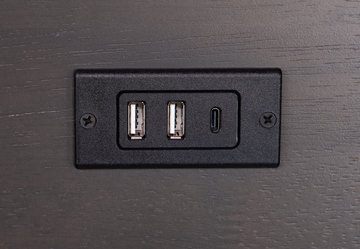 Borden Futon Frame With Side Table