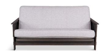 Borden Futon w/Side Table With Natural Beauty Cloud Cover