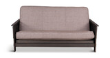 Borden Futon With Side Table With Natural Beauty Taupestone Cover thumbnail 1