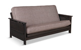 Borden Futon With Side Table With Natural Beauty Taupestone Cover thumbnail 2