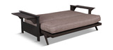 Borden Futon With Side Table With Natural Beauty Taupestone Cover thumbnail 4