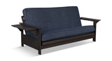 Borden Futon With Side Table With Taber Indigo Cover thumbnail 3