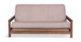 Crosby Standard Futon Natural Beauty Taupestone Cover thumbnail 1