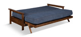 Crosby Standard Futon With Taber Indigo Cover thumbnail 3