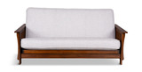 Baxter Mission Futon With Natural Beauty Cloud Cover thumbnail 1