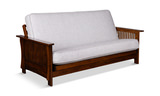 Baxter Mission Futon With Natural Beauty Cloud Cover thumbnail 2
