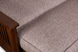 Baxter Mission Futon With Natural Beauty Taupestone Cover thumbnail 4