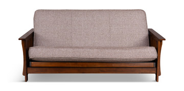 Baxter Mission Futon With Natural Beauty Taupestone Cover