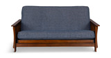 Baxter Mission Futon With Taber Indigo Cover thumbnail 1