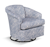 Cass Swivel Chair - Baltic thumbnail 1