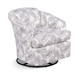 Cass Swivel Chair - Pepper thumbnail 1