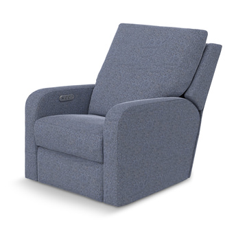Parker Power Recliner - Denim