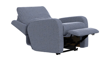 Parker Power Recliner - Denim