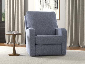 Parker Power Recliner - Denim