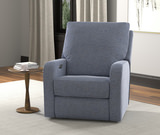 Parker Power Recliner - Denim thumbnail 8