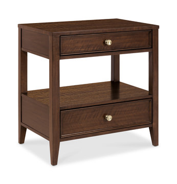Archives 2 Drawer Nightstand