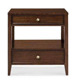 Archives 2 Drawer Nightstand