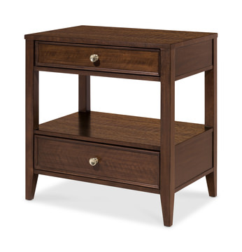 Archives 2 Drawer Nightstand