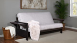 Borden Futon With Side Table With Natural Beauty Cloud Cover thumbnail 5