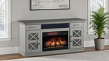 Christina Electric Fireplace Console With Bluetooth Speaker thumbnail 2