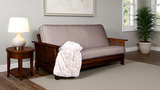 Baxter Mission Futon With Natural Beauty Taupestone Cover thumbnail 5