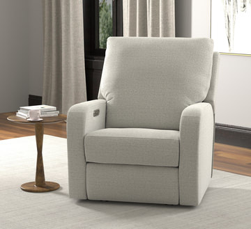 Parker Power Gliding Recliner - Pebble 