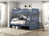 Atlantis Twin/Full Bunk With Ladder - Blue thumbnail 4