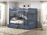 Atlantis Full/Full Bunk With Ladder - Blue thumbnail 4