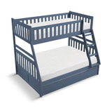 Atlantis Twin/Full Bunk With Ladder - Blue thumbnail 5