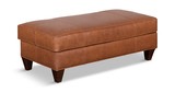 7000 Finch Leather Ottoman thumbnail 1