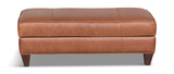 7000 Finch Leather Ottoman thumbnail 2