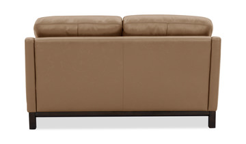 Langley Leather Loveseat