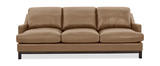 Langley Leather Sofa thumbnail 1