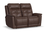 Ranger Leather Power Reclining Loveseat thumbnail 2