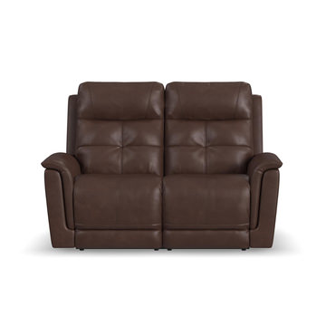 Ranger Leather Power Reclining Loveseat