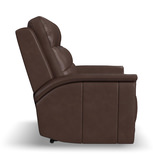 Ranger Leather Power Reclining Loveseat thumbnail 3