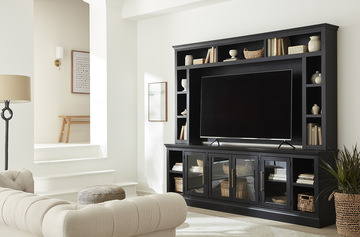 Byron 98″ Console With Hutch