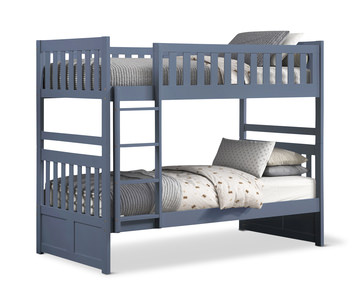 Atlantis Twin/Twin Bunk With Ladder - Blue