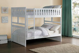 Atlantis Twin/Twin Bunk With Ladder - White thumbnail 3